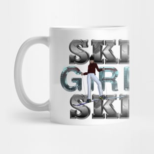 Ski Girl Ski Mug